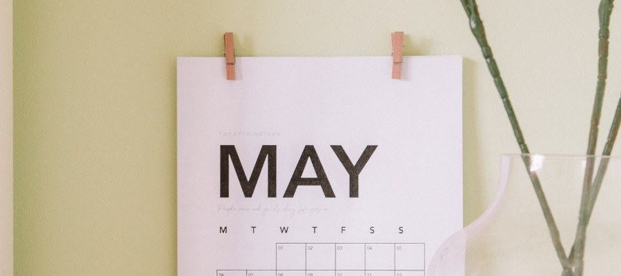 The month of May