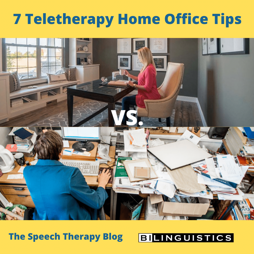 Perfecting the Speech Teletherapy Home Office (for free) - Bilinguistics