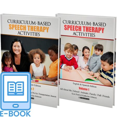 Curriculum-based Speech Therapy Activities (Volumes 1&2) Digital E-Books