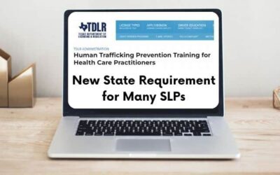 Lessons Learned from Human Trafficking Courses for the Speech Language Pathology CEU Requirement