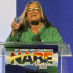 NABE President, Evelyn de Jes&uacute;s, a fierce leader supporting linguistic diversity and bilingual education