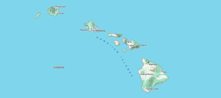 Hawaiian Speech and Language Development map