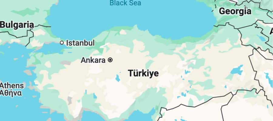 Turkish Speech and Language Development map