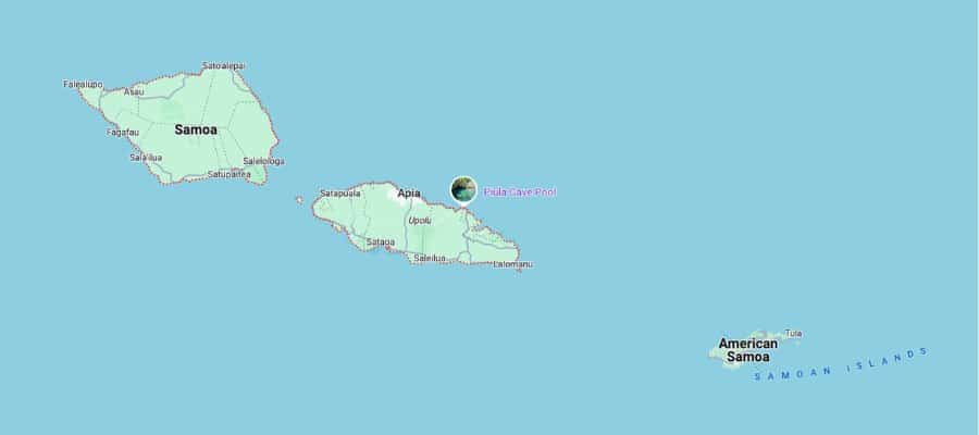 Samoan Speech and Language Development map