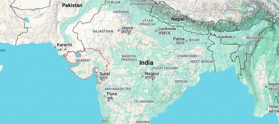 Gujarati Speech and Language Development map