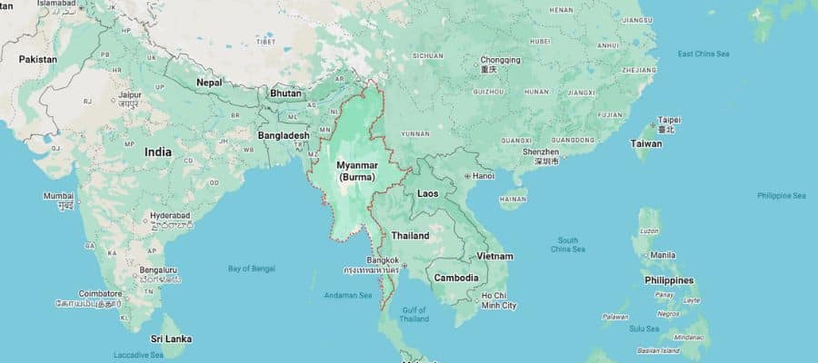 Karenni Speech and Language Development map